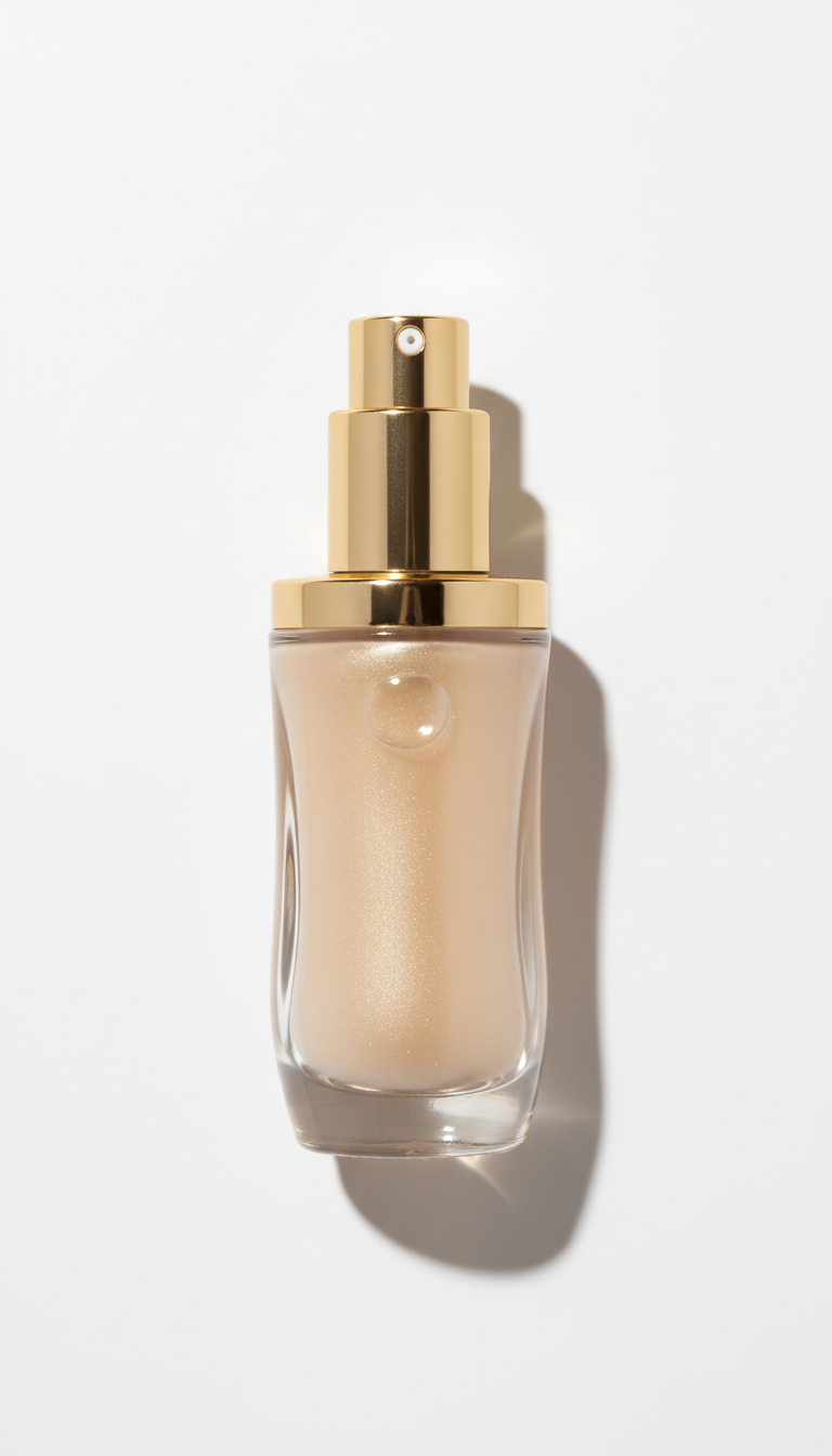 Champagne veil illuminating primer